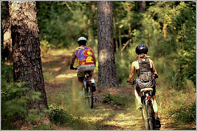 Baker Creek State Park cycling