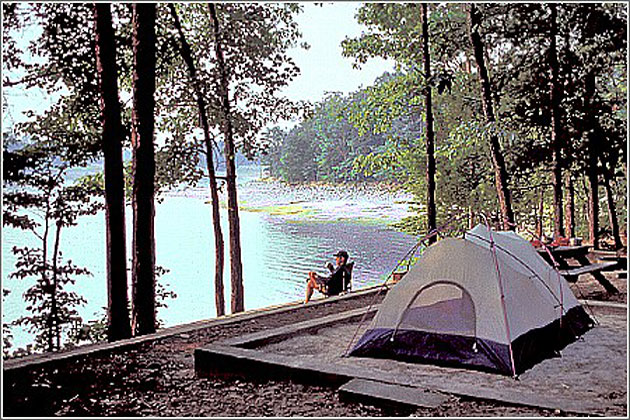 Tent and RV Camping