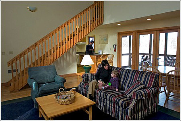 Interior of Dreher Island Villa