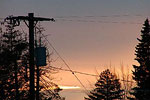 Sunset in Newport