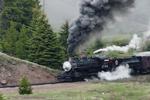 Steam Engine near Alamosa, CO