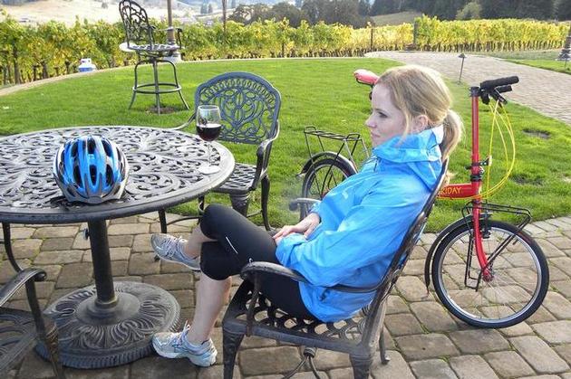 Sweet Cheeks Winery with bikes