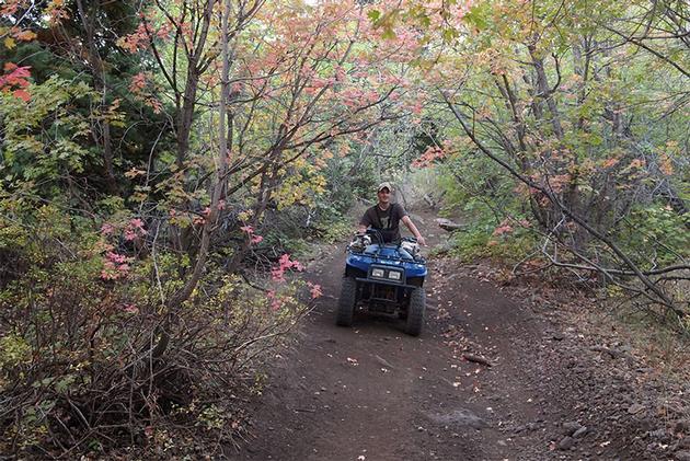 ATV riding on Loveland Lane