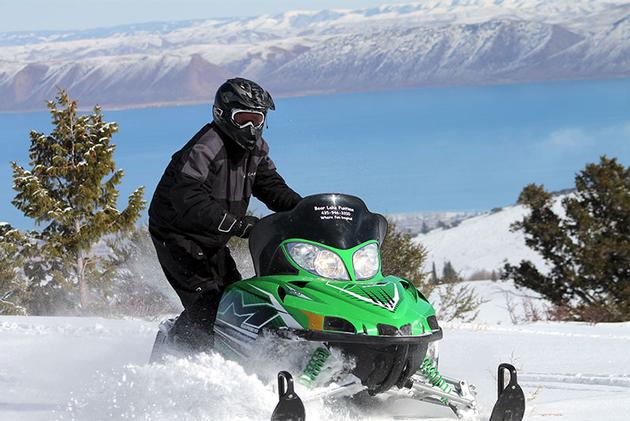 Snowmobiling