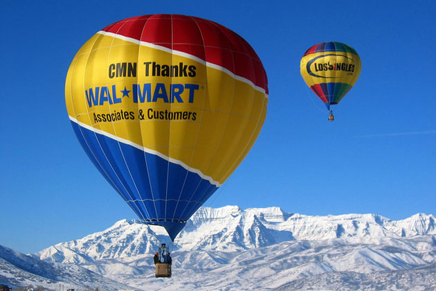 Hot Air Ballooning above Heber City