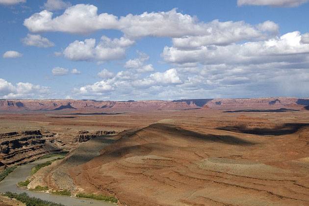 Looking Towards San Juan River