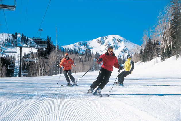 Skiing at Park City