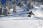 Skiing at Snowbird