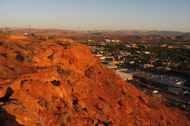 Overlooking St. George