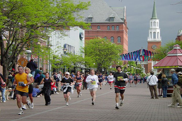 Race, Church Street, Burlington