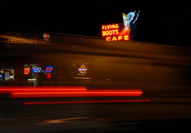 Historic Flying Boots Cafe