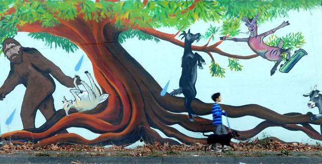 Mural on M street
