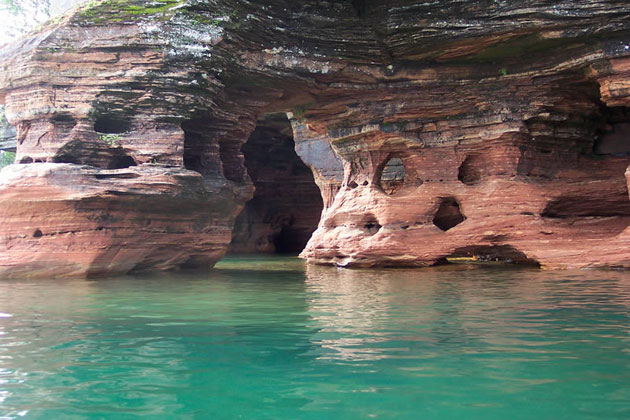 Devil's Island Sea Caves
