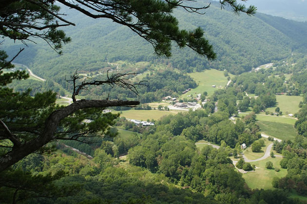 View from Senaca Rocks