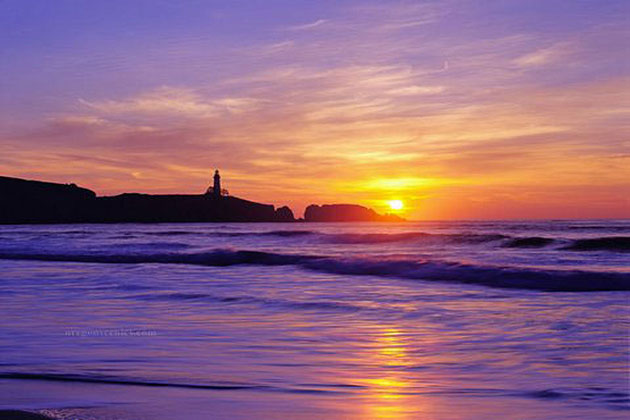 Yaquina sunset