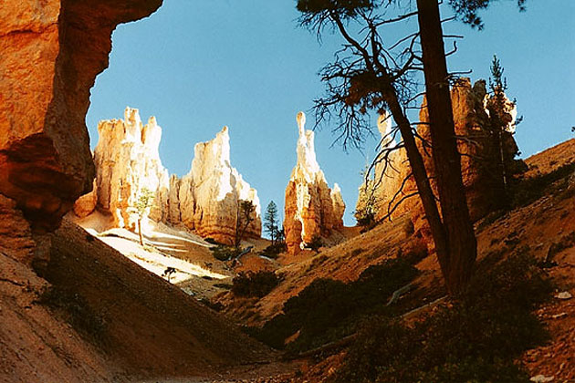 Glowing Hoodoos