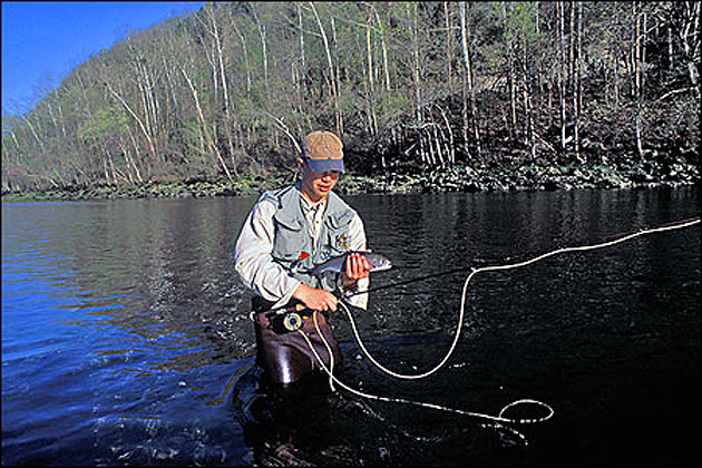 Fly-Fishing at Bull Shoals-White River State Park