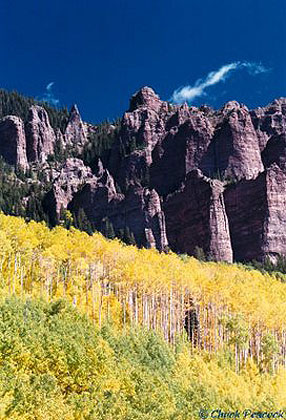 Cliffs near Silverjack Reservoir