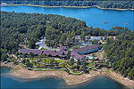 Aerial of DeGray Lake Resort State Park