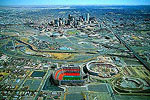 Aerial view of Denver