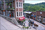 Historic downtown Eureka Springs