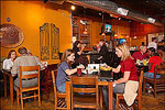 The Flying Burrito in Fayetteville just off Dickson Street is one of many restaurants in town.