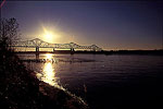 Helena Bridge over the Mississippi River