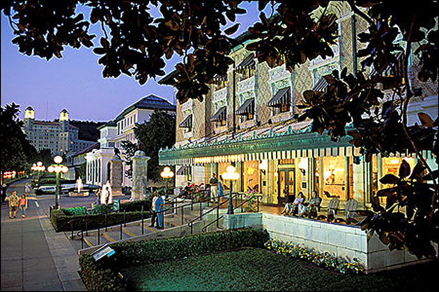 Bathhouse Row in Hot Springs