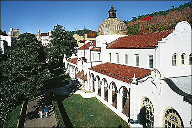 Bathhouse Row in Hot Springs
