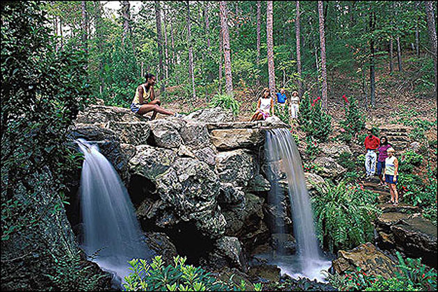 Garvan Woodland Gardens in Hot Springs