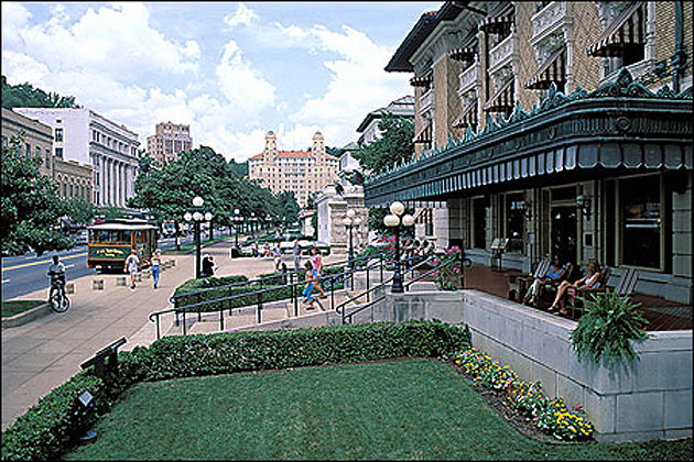 Bathhouse Row, Hot Springs National Park