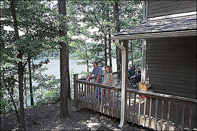 Lodging on Lake Ouachita