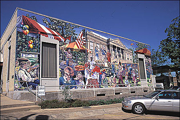 Magnolia Mural
