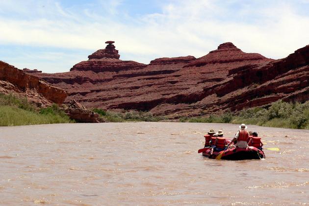 Rafting the San Juan River