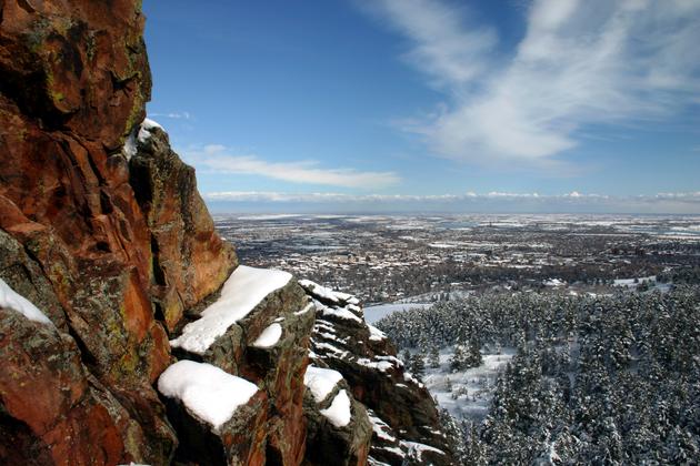 Amphitheater Rocks Boulder