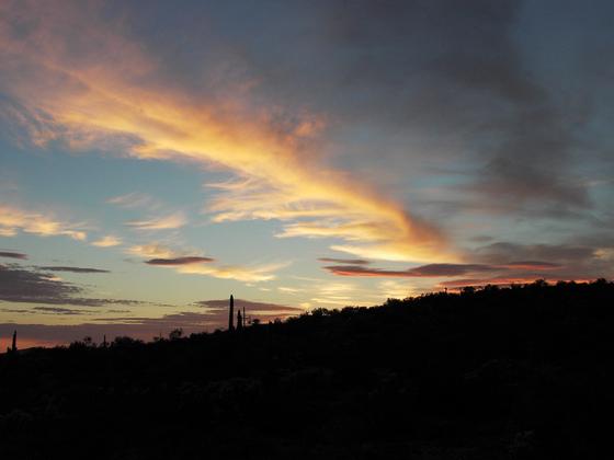 Sunset Over Hassayampa River