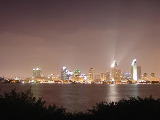 San Diego Skyline at Night