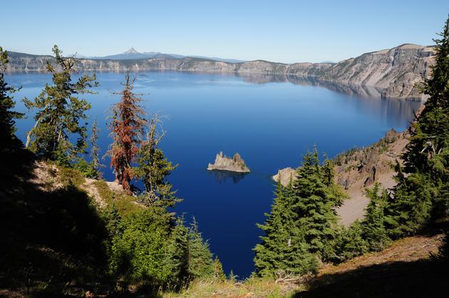 Crater Lake is BLUE!