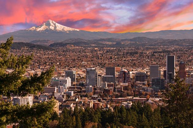 Portland at Dusk
