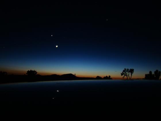 Mojave Desert at Dusk