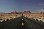 Road to Monument Valley