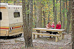 Camping at Mount Magazine State Park