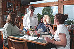 Lakeside dining