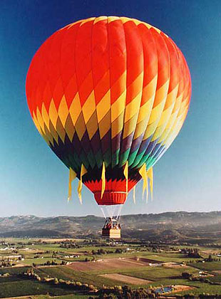 Ballooning in Napa