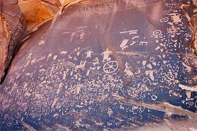 Newspaper Rock Petroglyphs