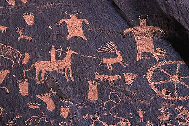 Petroglyphs Close-Up