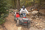 All-Terrain Vehicle Trail in the Ouachitas