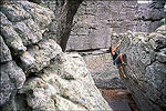 Rockclimbing in the Arkansas Ozarks