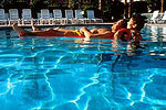 Relaxing in the Pool