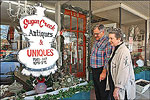 Antique shopping in Piggott